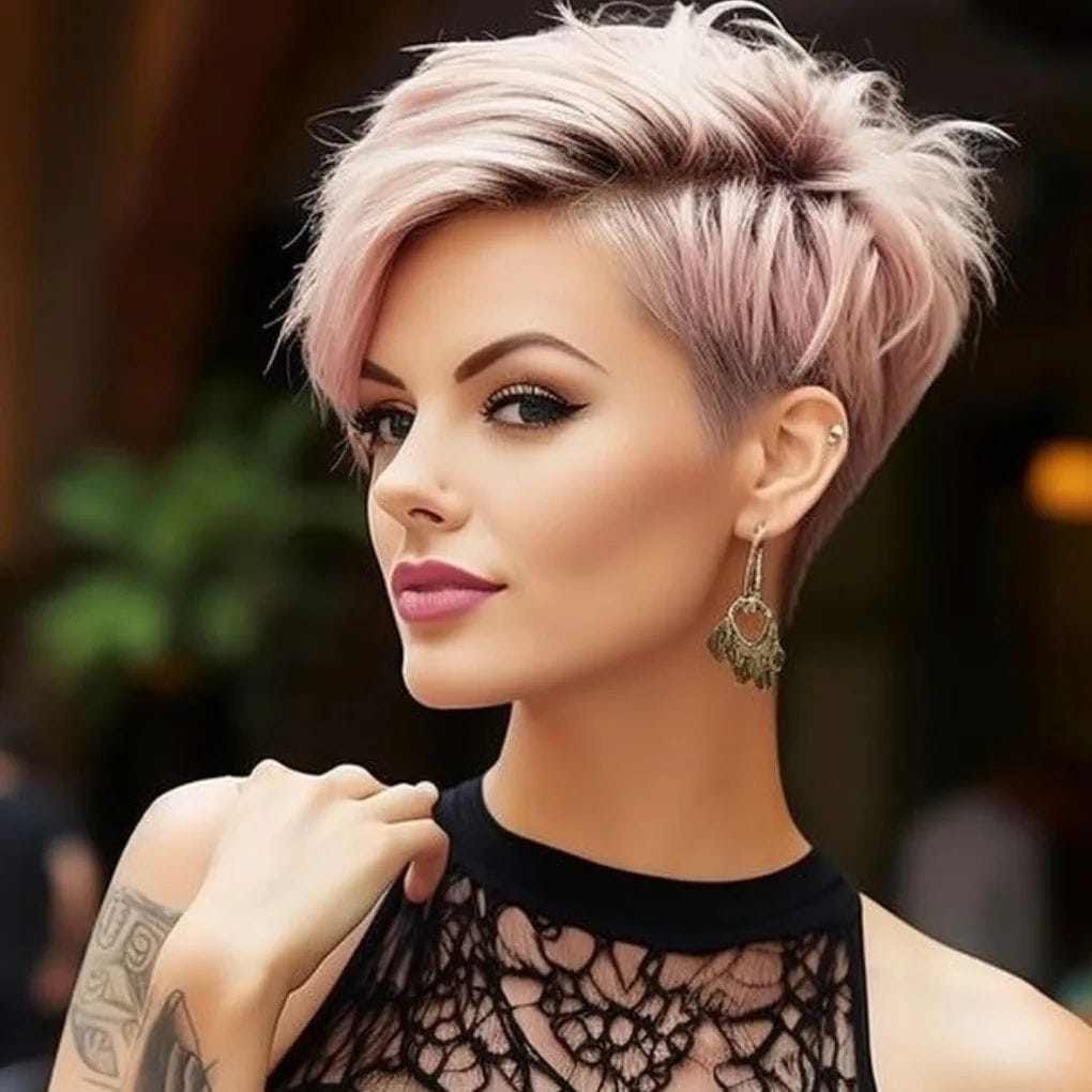 100+ Very Short Haircuts For 2024 - Really Cute Short Hair For Women images 86