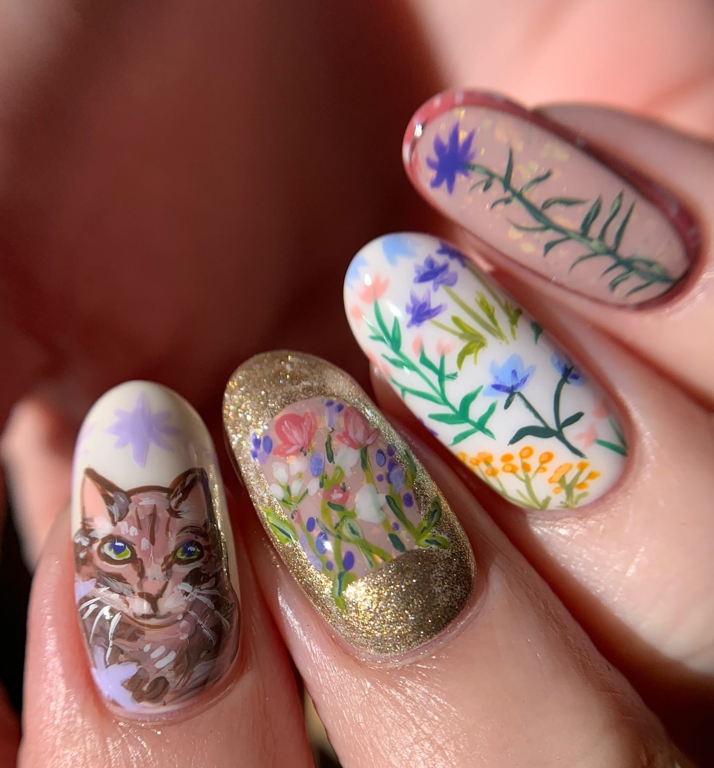 100+ Outstanding Summer Nail Designs To Brighten Your Day images 28