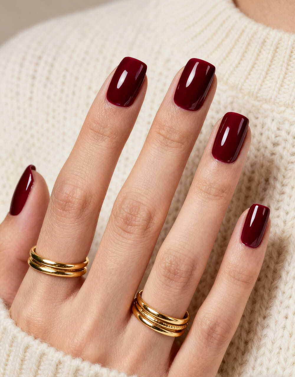 20+ Breathtaking Short Nail Designs Winter 2025: The Chicest Manicure Ideas To Elevate Your Season images 20