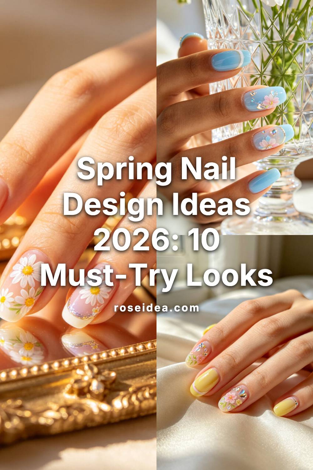 Spring Nail Design Ideas 2026: 10 Must-Try Looks Pinterest cover image