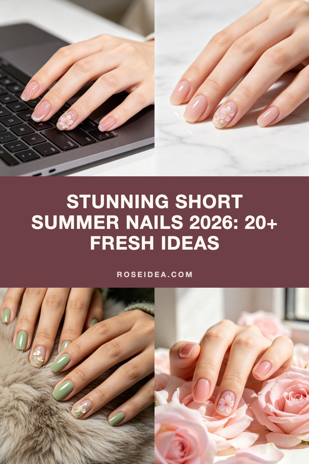 Stunning Short Summer Nails 2026: 20+ Fresh Ideas Pinterest cover image
