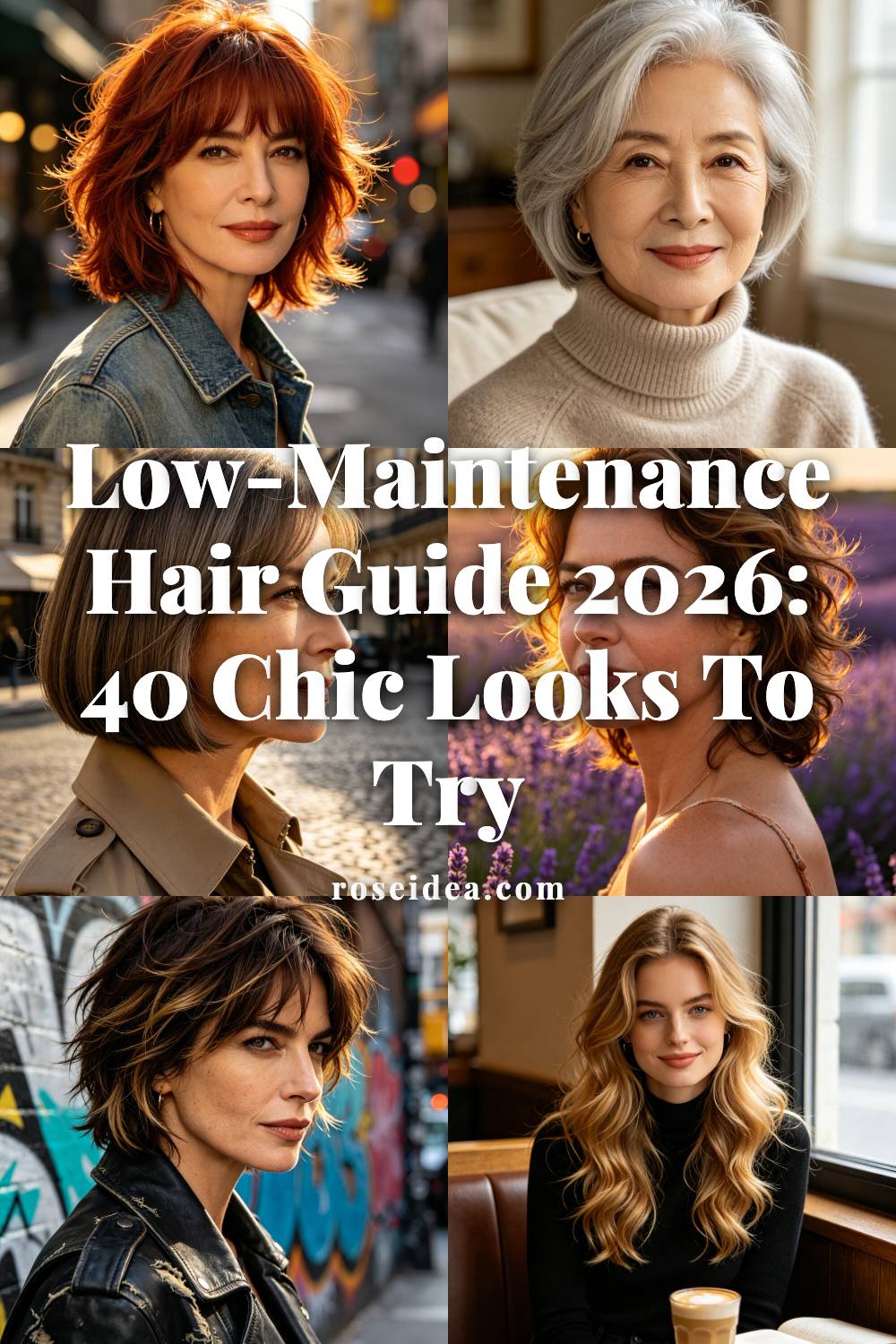 Low-Maintenance Hair Guide 2026: 40 Chic Looks to Try Pinterest cover image