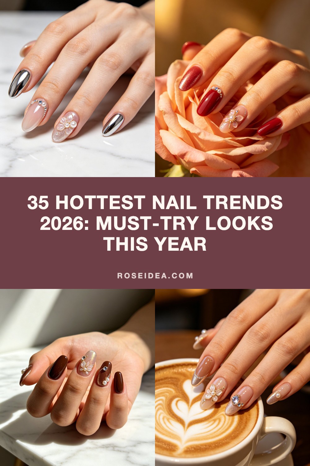 35 Hottest Nail Trends 2026: Must-Try Looks This Year