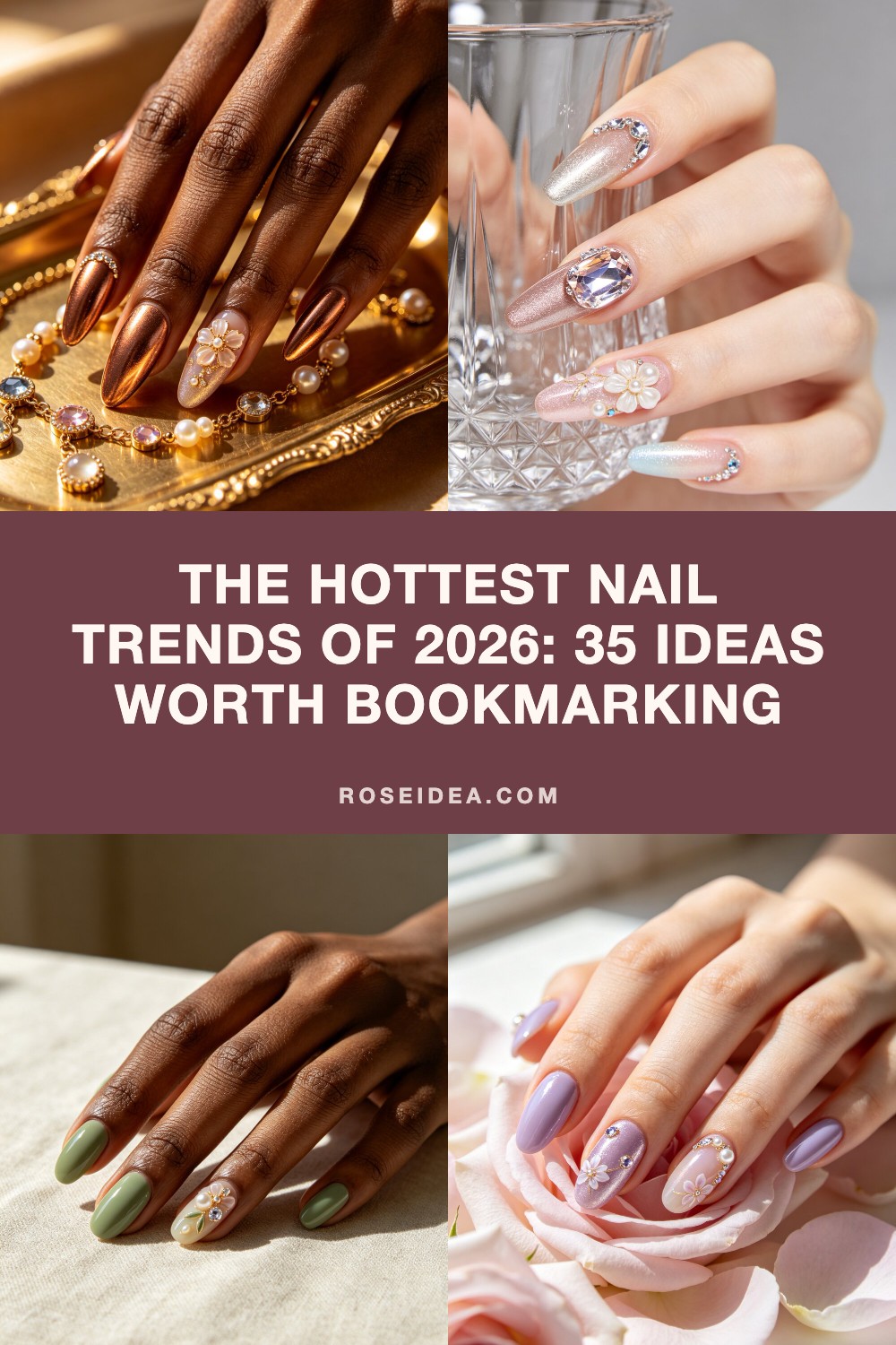 The Hottest Nail Trends of 2026: 35 Ideas Worth Bookmarking Pinterest cover image