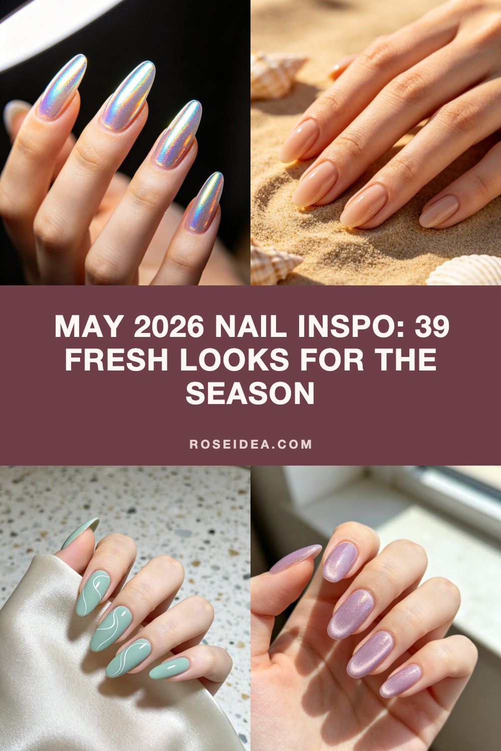 May 2026 Simple Nails: 40 Chic Low-Key Looks Pinterest cover image