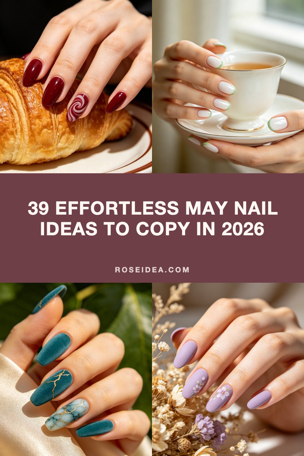 40 Stunning Simple May Nails Worth Bookmarking in 2026 Pinterest cover image