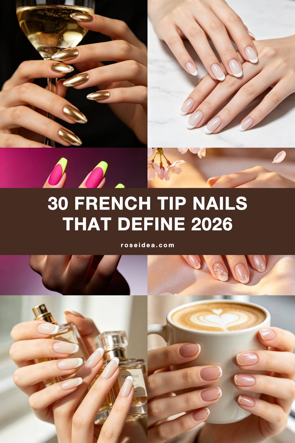 30 French Tip Nails That Define 2026 Pinterest cover image