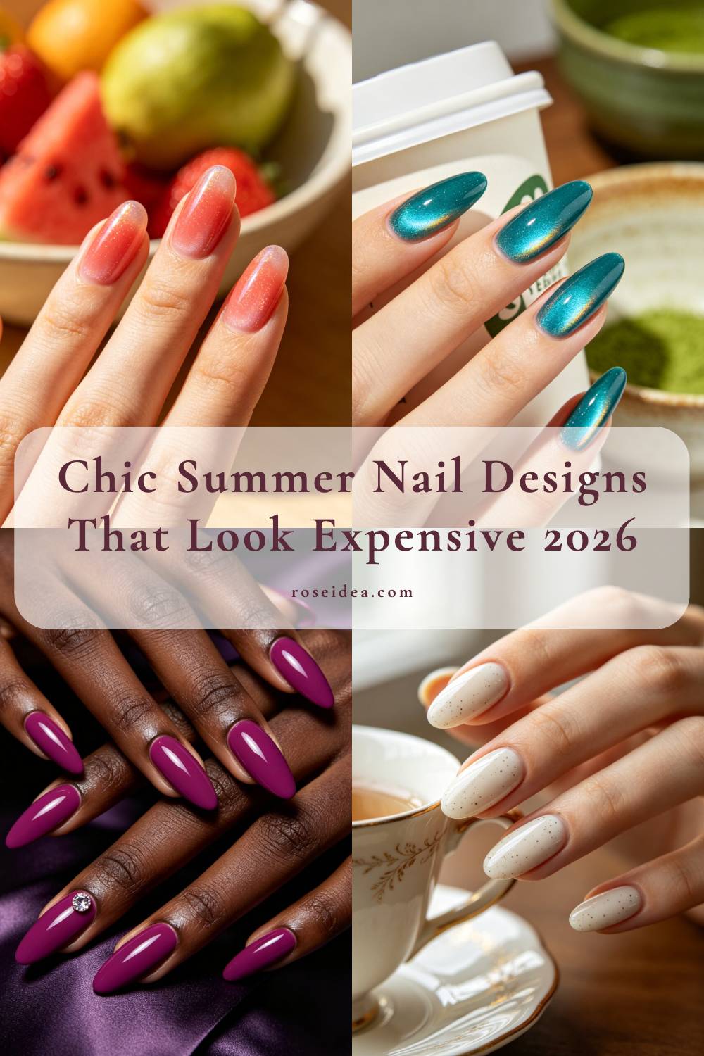 Chic Summer Nail Designs That Look Expensive 2026 Pinterest cover image