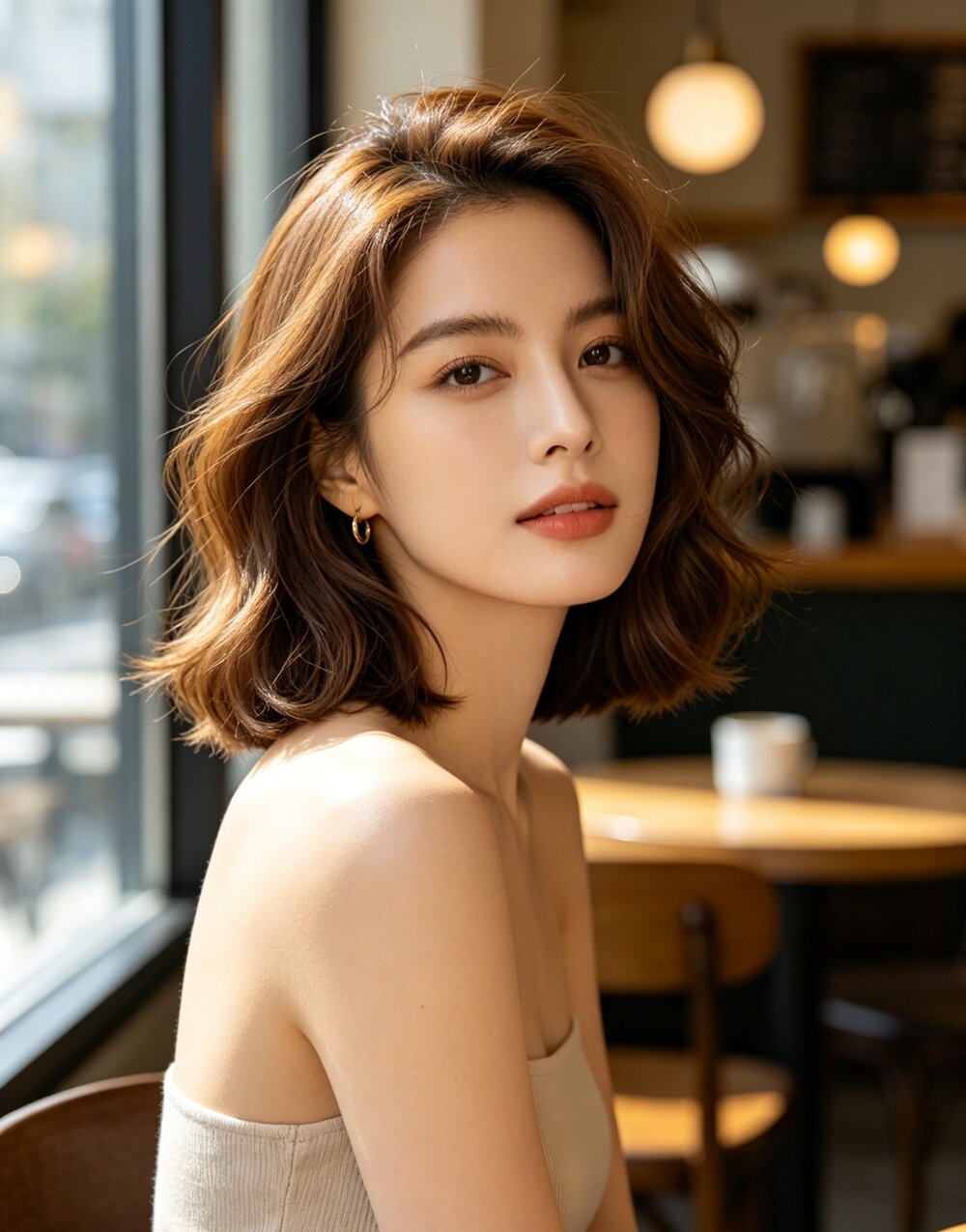 Effortlessly Chic Blunt Bob Haircut Inspiration – inspiration image 29