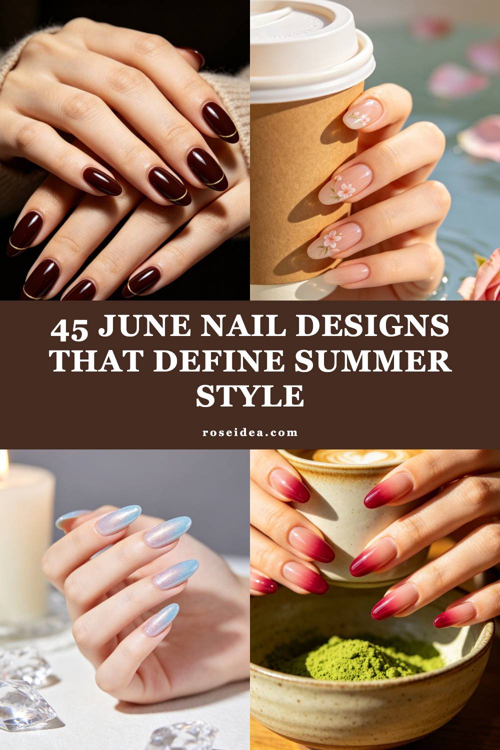 45 June Nail Designs That Define Summer Style Pinterest cover image