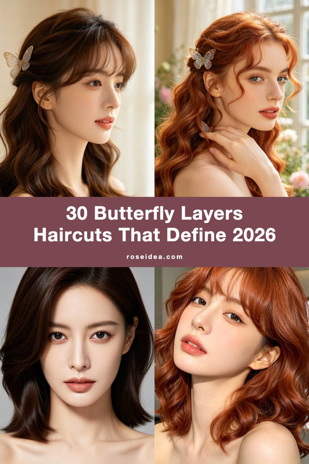 30 Butterfly Layers Haircuts That Define 2026 Pinterest cover image