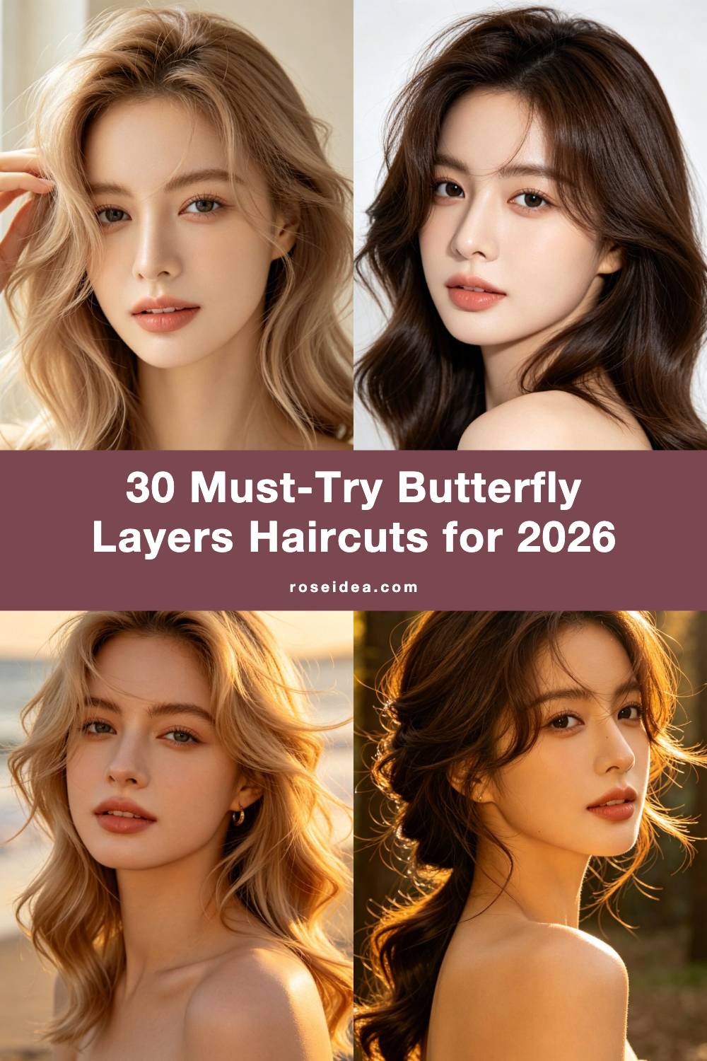 30 Must-Try Butterfly Layers Haircuts for 2026 Pinterest cover image