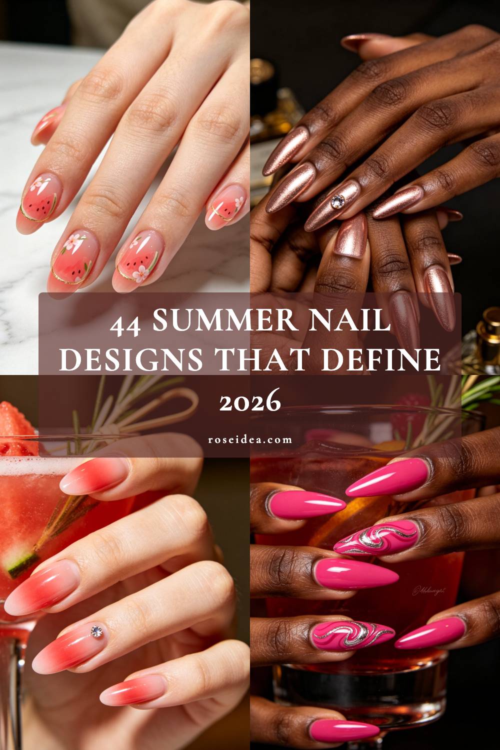 44 Summer Nail Designs That Define 2026 Pinterest cover image