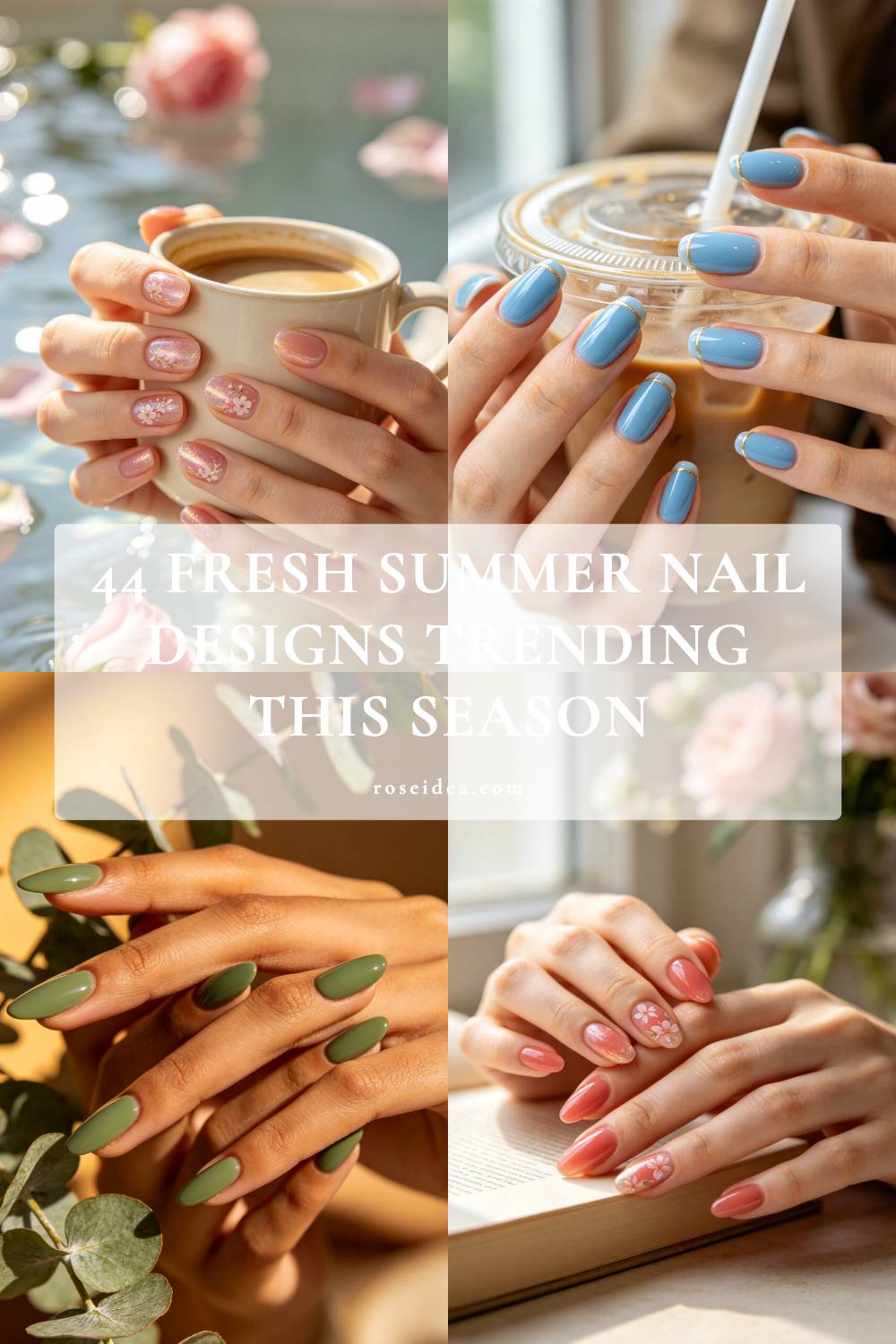 44 Fresh Summer Nail Designs Trending This Season Pinterest cover image