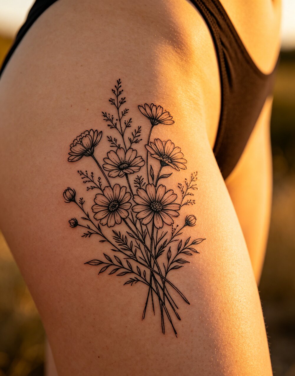 20 Floral Botanical Tattoos for Women That Define 2026 – inspiration image 5