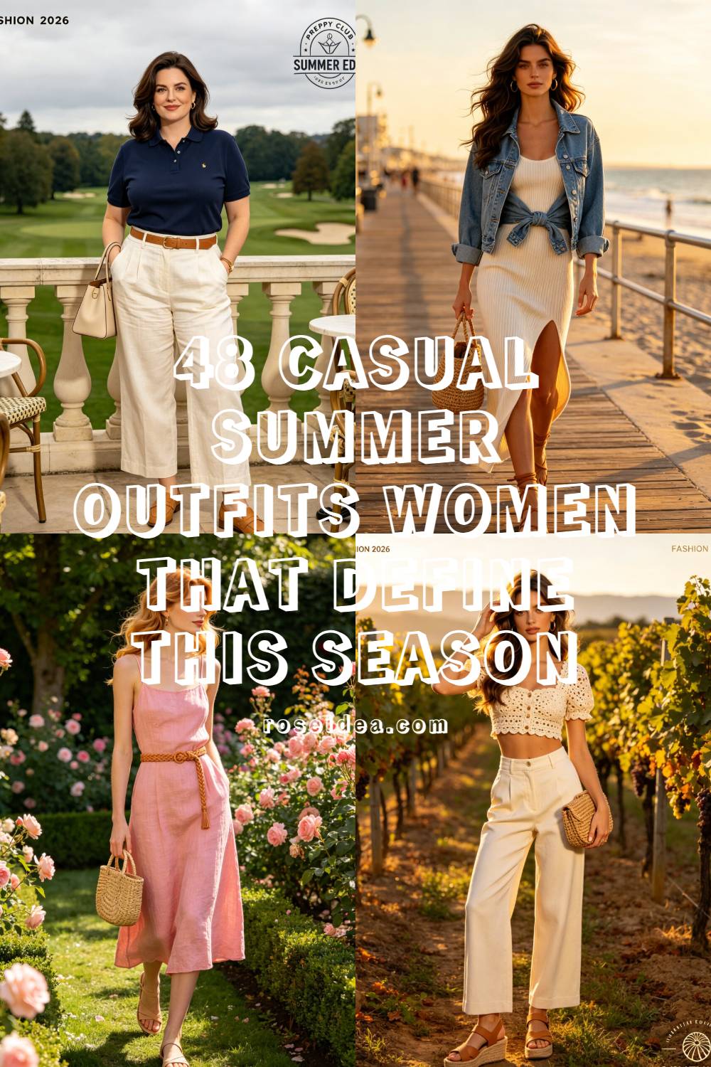 48 Casual Summer Outfits Women That Define This Season Pinterest cover image