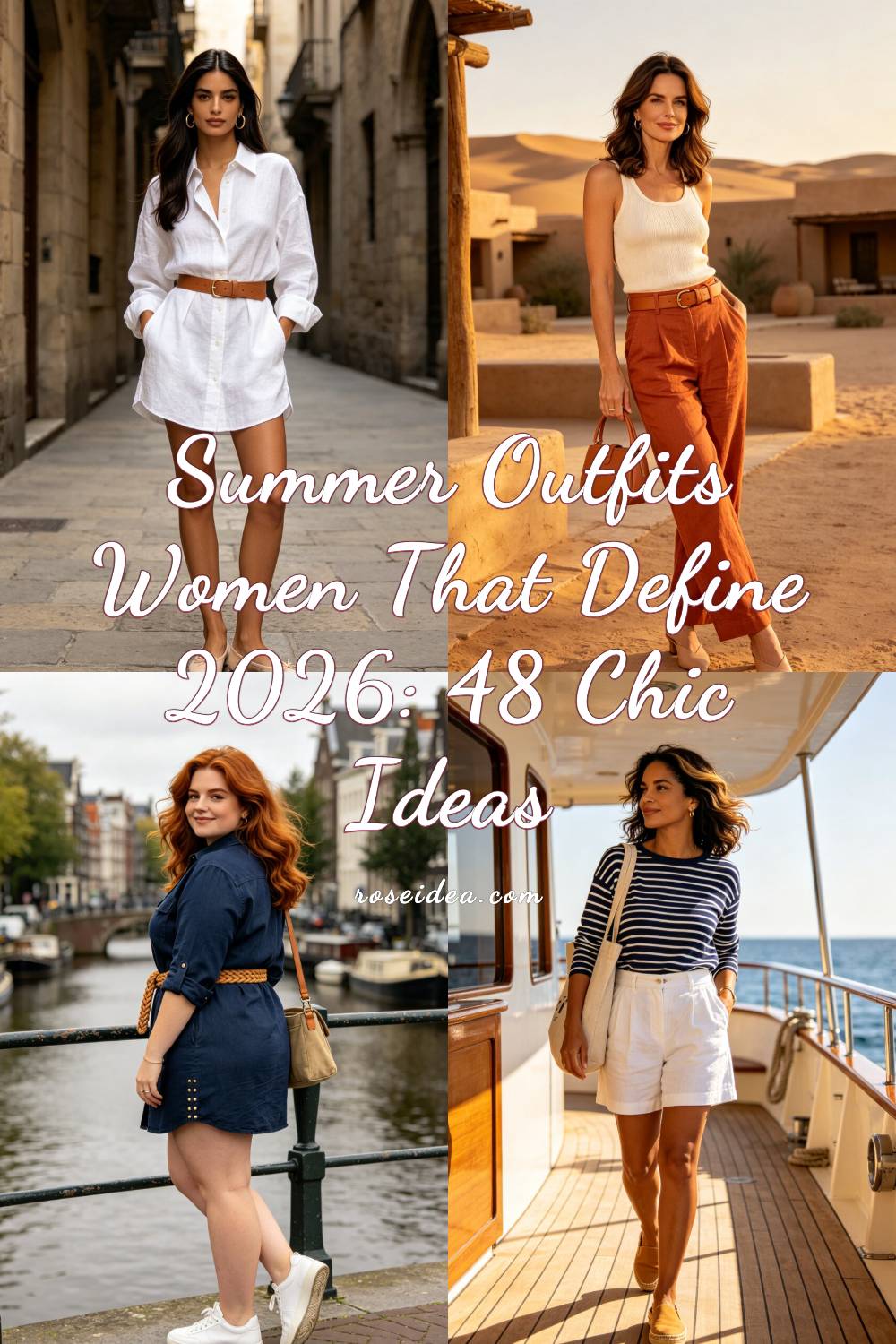 Summer Outfits Women That Define 2026: 48 Chic Ideas Pinterest cover image