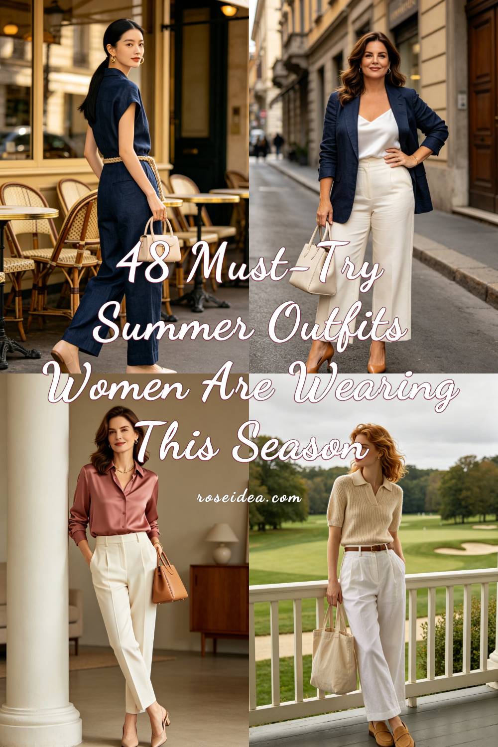 48 Must-Try Summer Outfits Women Are Wearing This Season Pinterest cover image