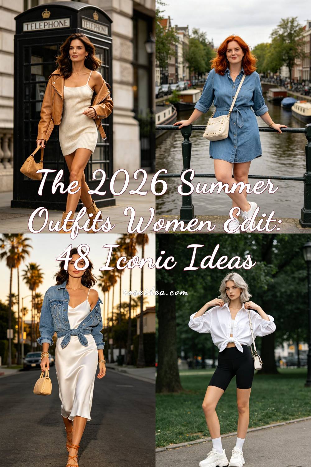 The 2026 Summer Outfits Women Edit: 48 Iconic Ideas Pinterest cover image