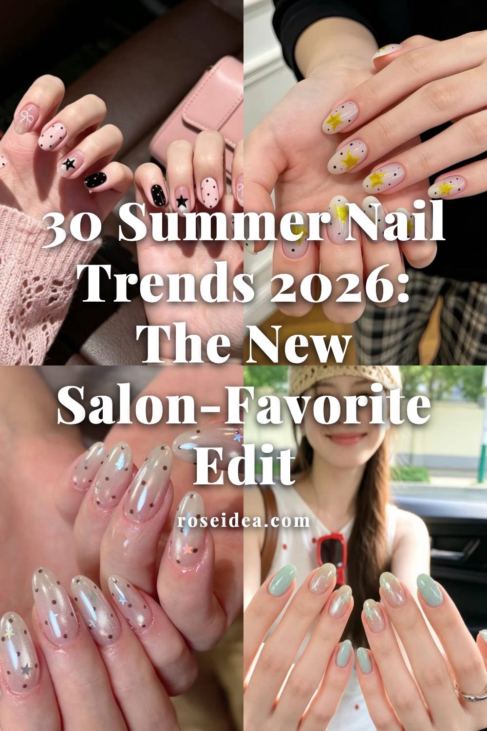 30 Summer Nail Trends 2026: The New Salon-Favorite Edit Pinterest cover image
