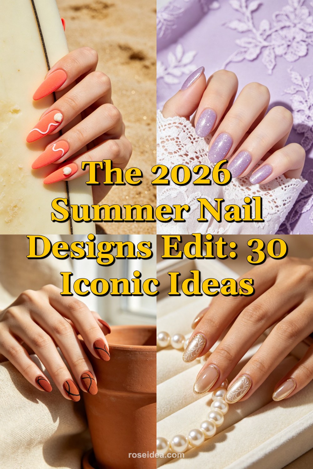 The 2026 Summer Nail Designs Edit: 30 Iconic Ideas Pinterest cover image
