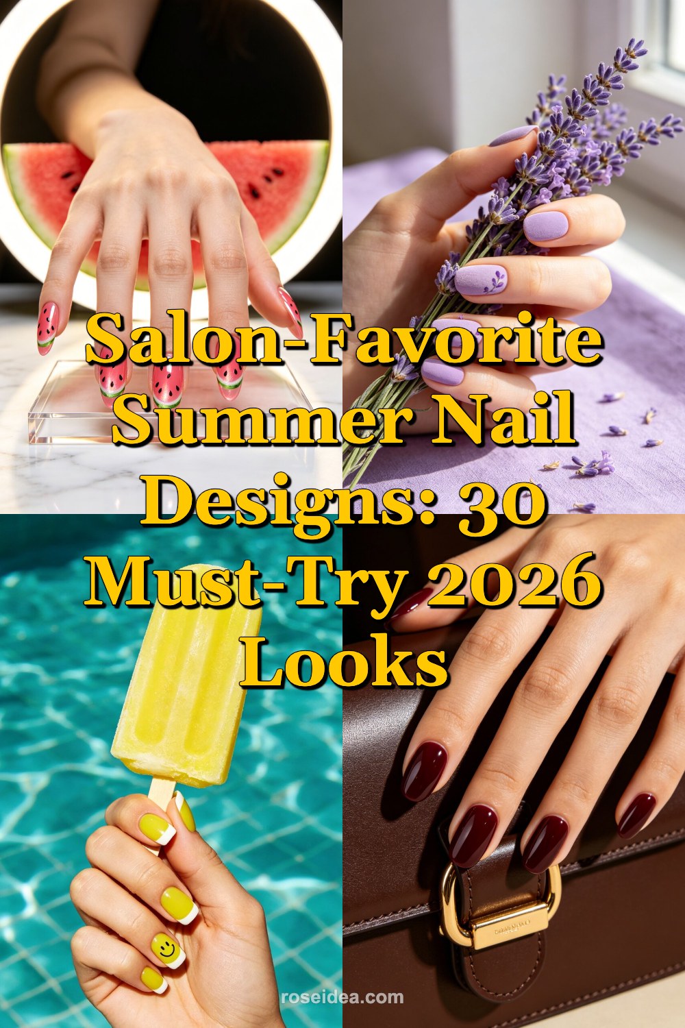 Salon-Favorite Summer Nail Designs: 30 Must-Try 2026 Looks Pinterest cover image