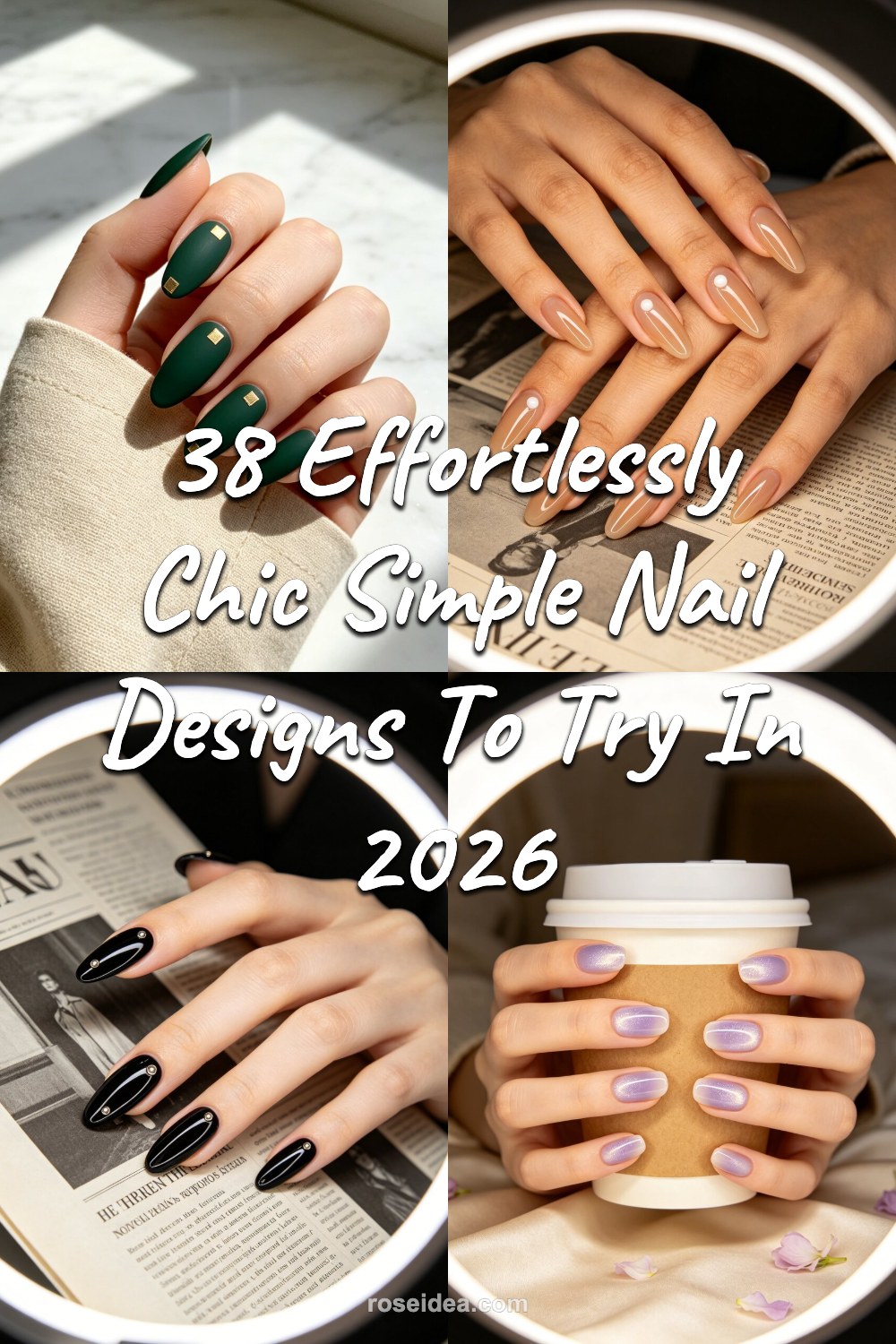 38 Effortlessly Chic Simple Nail Designs to Try in 2026 Pinterest cover image