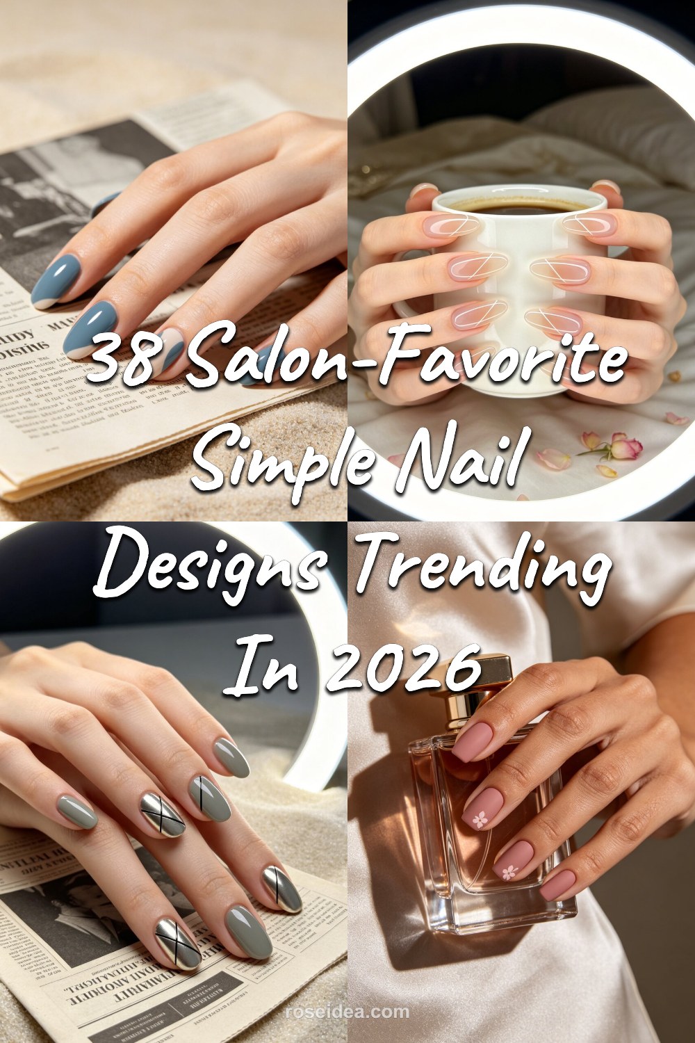 38 Salon-Favorite Simple Nail Designs Trending in 2026 Pinterest cover image