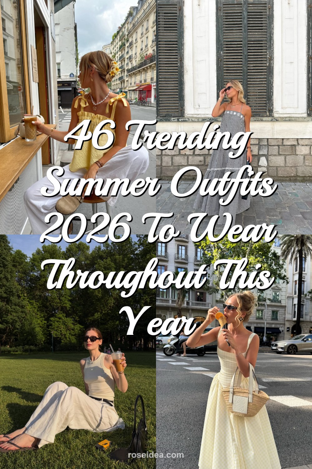 46 Trending Summer Outfits 2026 to Wear Throughout This Year Pinterest cover image
