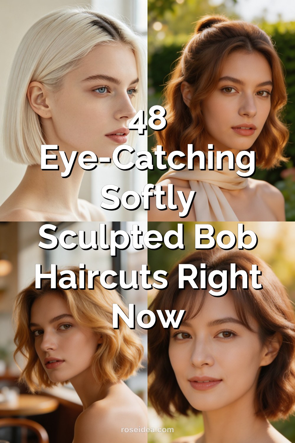 48 Eye-Catching Softly Sculpted Bob Haircuts Right Now Pinterest cover image