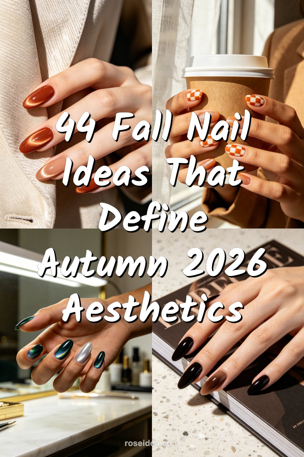 44 Fall Nail Ideas That Define Autumn 2026 Aesthetics Pinterest cover image