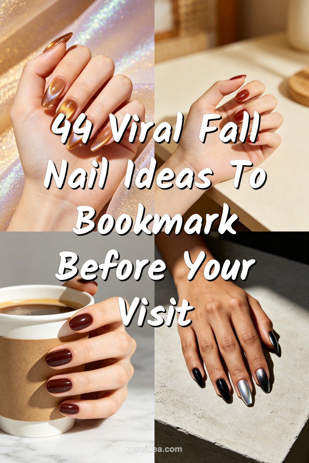 44 Viral Fall Nail Ideas to Bookmark Before Your Visit Pinterest cover image
